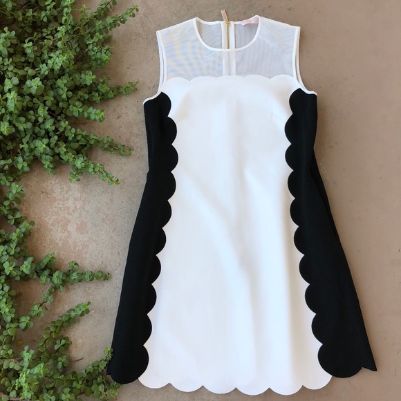 Ted Baker Dresses & Skirts - Ted Baker Berrii Scallop Tunic Swing Dress